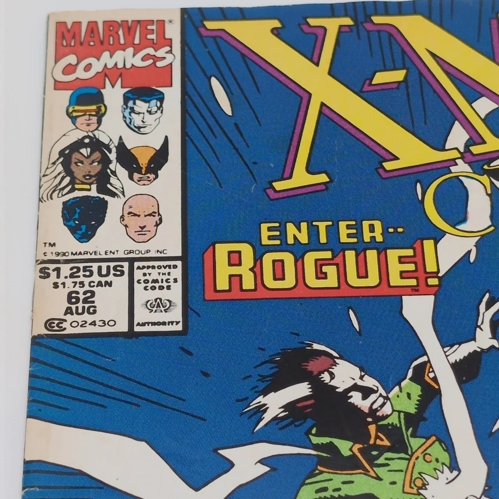 Marvel X Men Comic Books Set Of 5  Inhumans Vs, X-cutioners Song, Rogue, Polybag